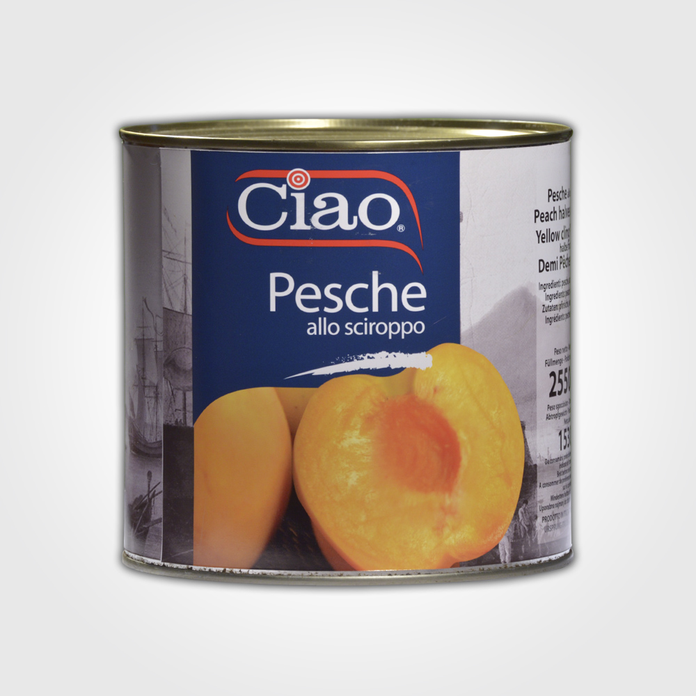 Ciao Pesche allo Sciroppo 2550g