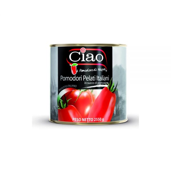 Ciao Peeled whole tomatoes in tomato juice 3Kg