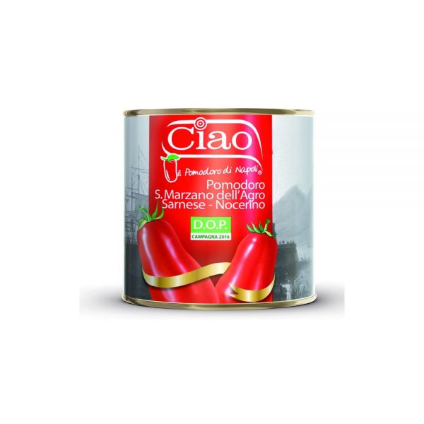 CIAO San Marzano Whole Peeled tomatoes in tomato puree 3Kg