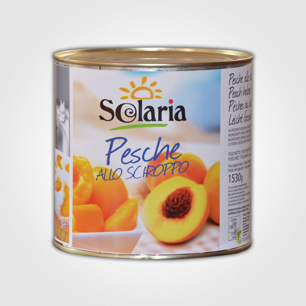 Solaria Pesche allo sciroppo 2550g