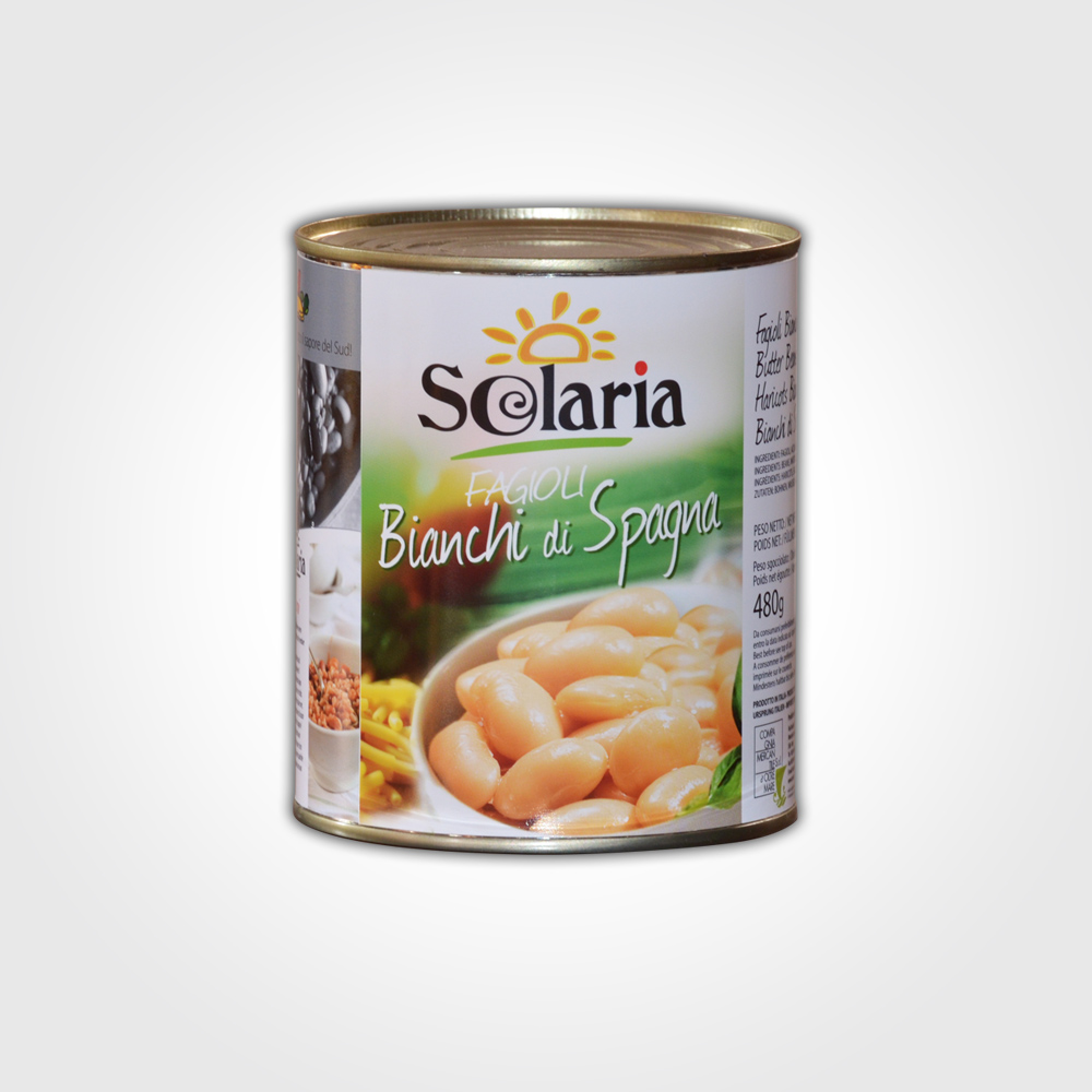 Solaria Fagioli Bianchi di Spagna 800g