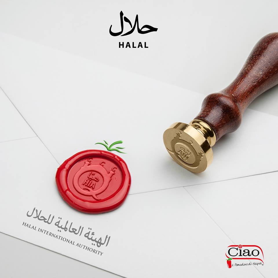 Ciao – Il Pomodoro di Napoli has obtained the Halal certification