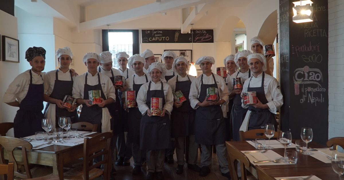 Accademia Niko Romito e Ciao – il pomodoro di Napoli : un felice tandem